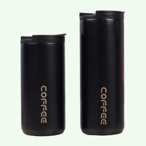 Mug isotherme noir minimal