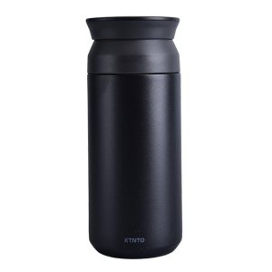 Mug isotherme noir de voyage