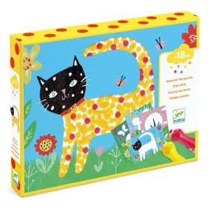 Coffret de coloriage Dessiner des points – Djeco