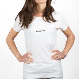 T-SHIRT FEMME : ANNECY VIE