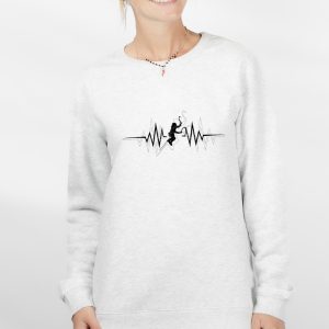 PULL FEMME : CASCADE DE GLACE BATTEMENTS DE COEUR