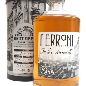 Rhum vieux Ferroni Brut de fût Cuba 2011