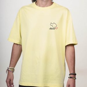 T SHIRT OVERSIZE HOMME BRODE : CARTE DE SAVOIE