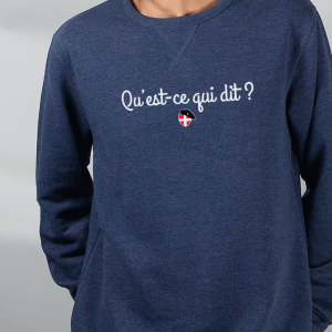 PULL HOMME : QUEST CE QUI DIT