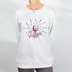 PULL FEMME : Rosé