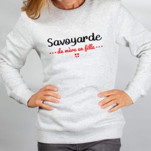 PULL FEMME : SAVOYARDE DE MERE EN FILLE
