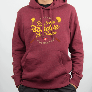 SWEAT HOMME : DJ MATAFAN RACLETTE FONDUE TARTIFLETTE