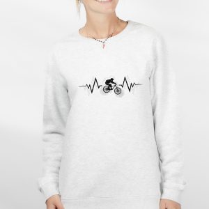 PULL FEMME : VTT ENDURO BATTEMENTS DE COEUR