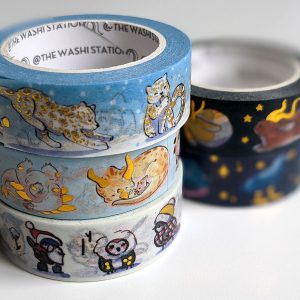 Washi Tape Doré – Adorables Animaux
