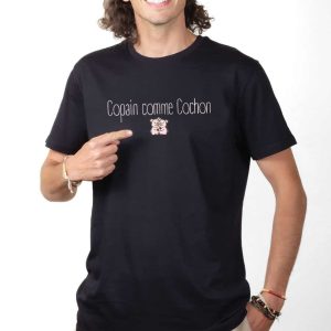 T-SHIRT HOMME : Copain comme cochon