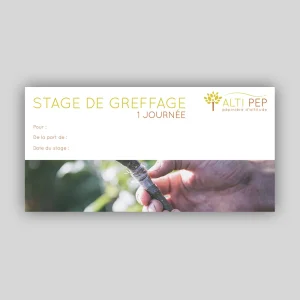 Stage Greffage du sam. 11 avril 2026